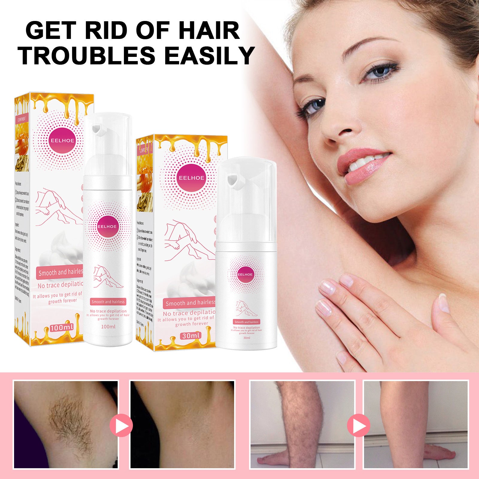 EELHOE Hair Removal Spray ( 100ml)
