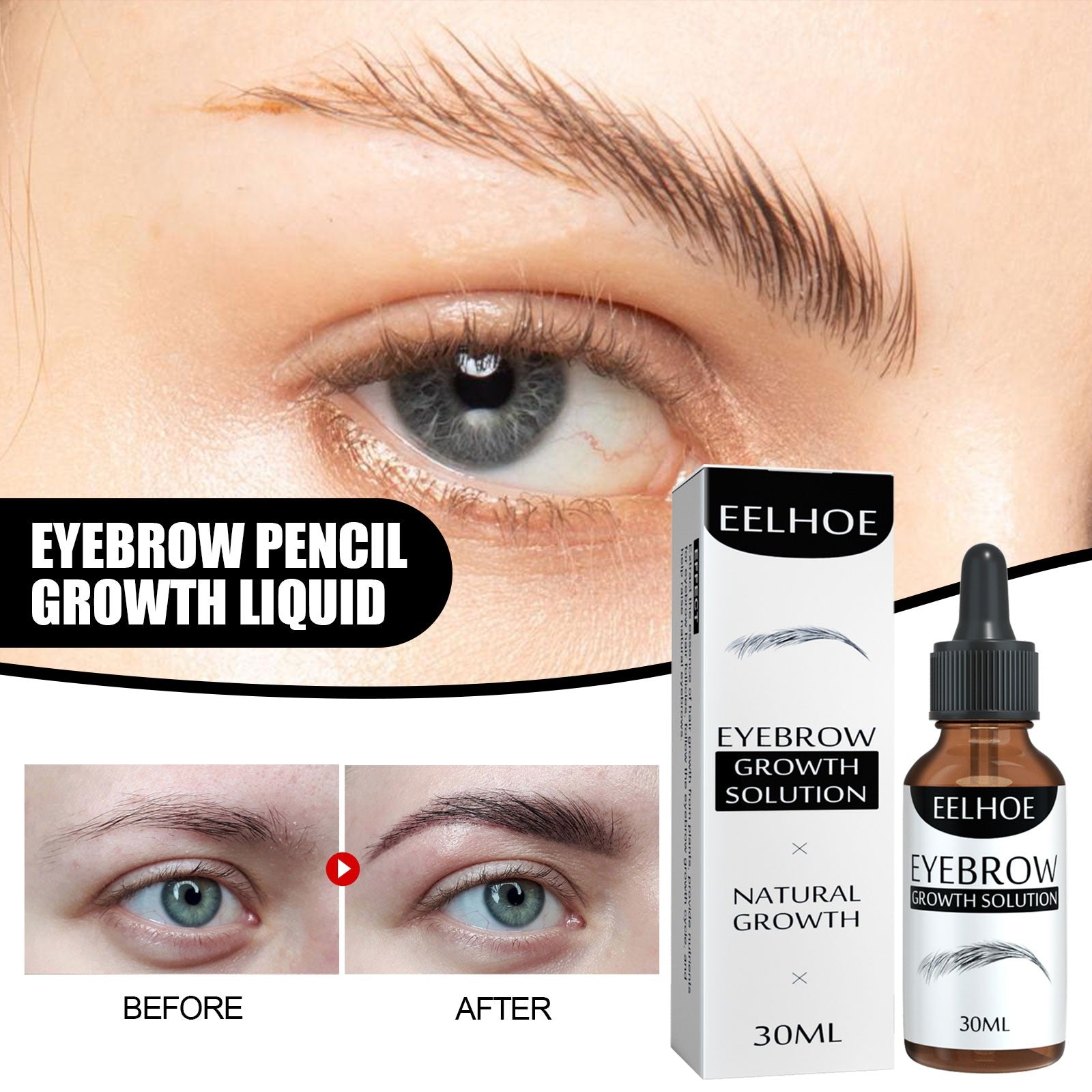 EELHOE Eyebrow Growth Solution (30ml)