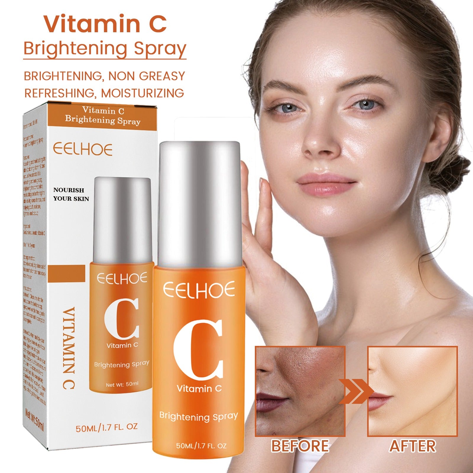 EELHOE Vitamin C Brightening Spray (50ml)