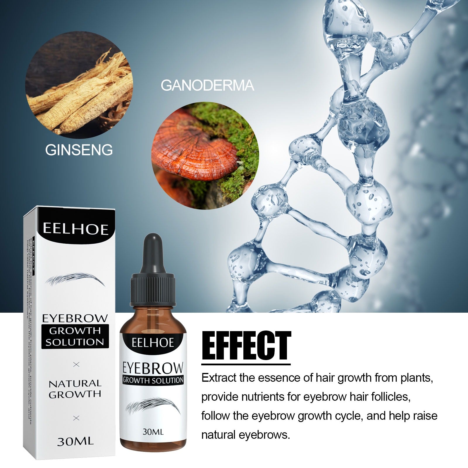 EELHOE Eyebrow Growth Solution (30ml)