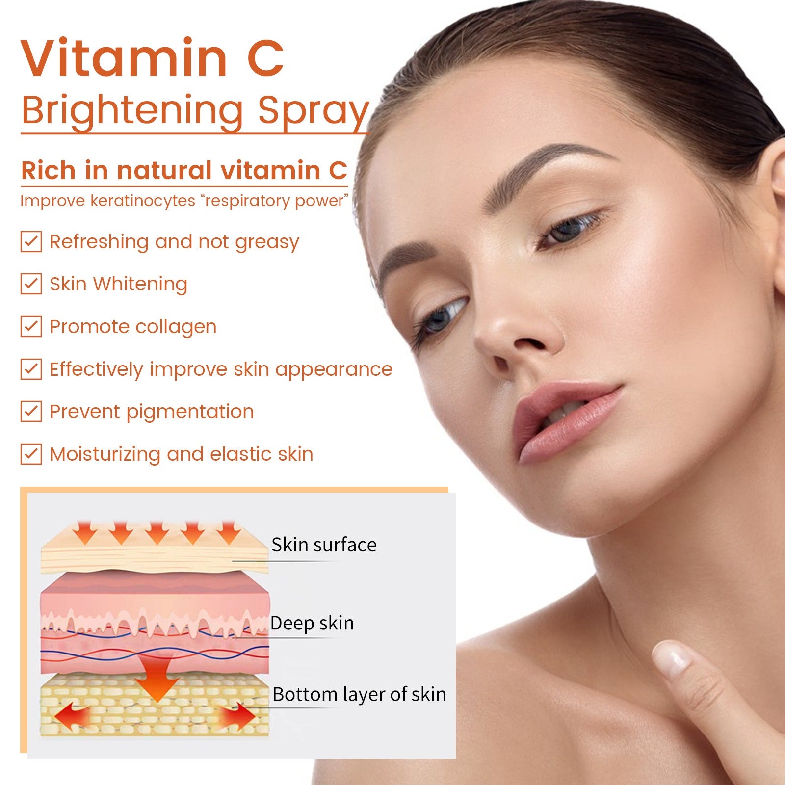 EELHOE Vitamin C Brightening Spray (50ml)